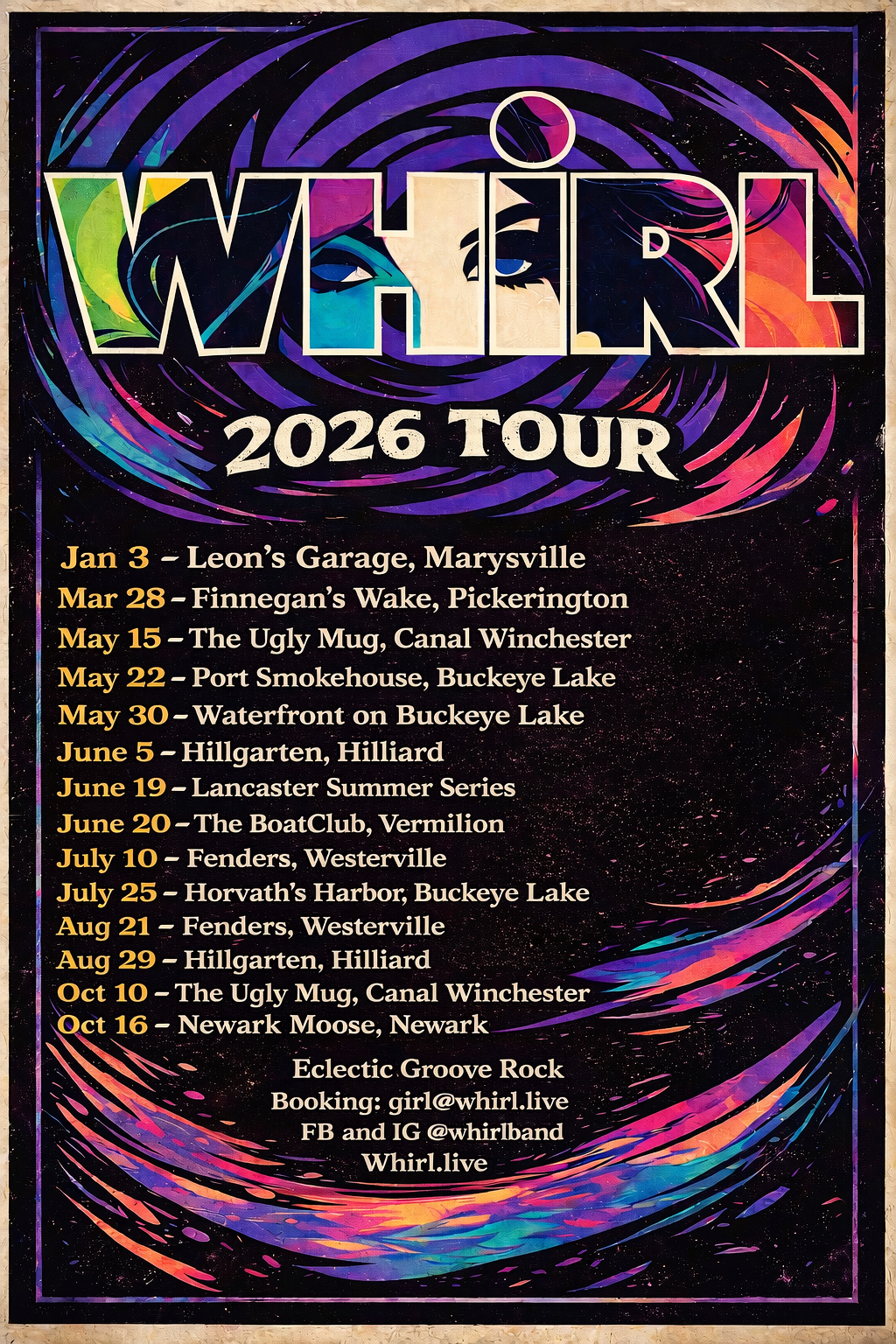 WHIRL Tour 2026